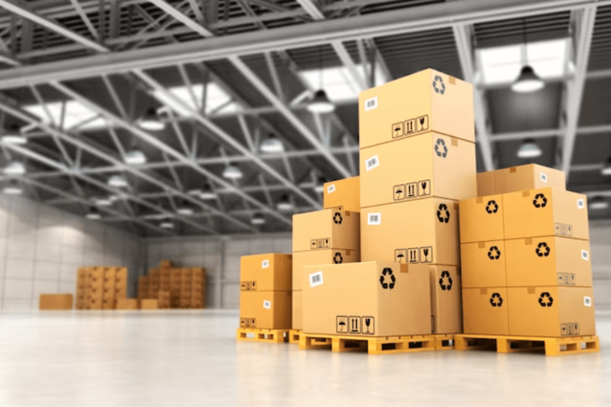 Warehouse for sales and distribution