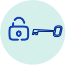 lock and key for access management